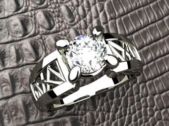 anillo compromiso diamante